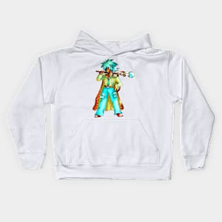 Cool dungeons and cats sorcerer Kids Hoodie